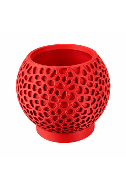 PrintForge Vaza Groove, PrintForge®, printata 3D, 20x20x17 cm, fabricata din ...