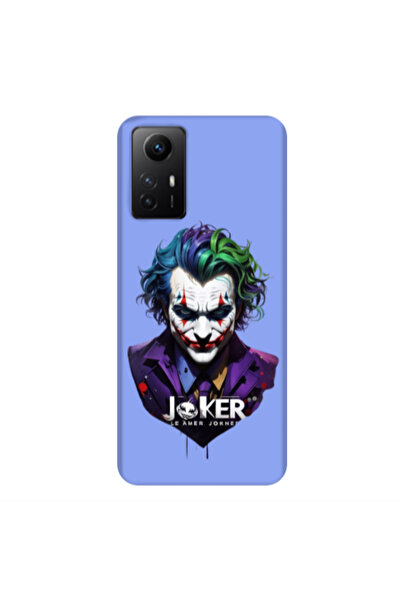 Other Xiaomi Redmi Note 12s Le amer Joker Light Purple Colored Silicone TPU Θήκη