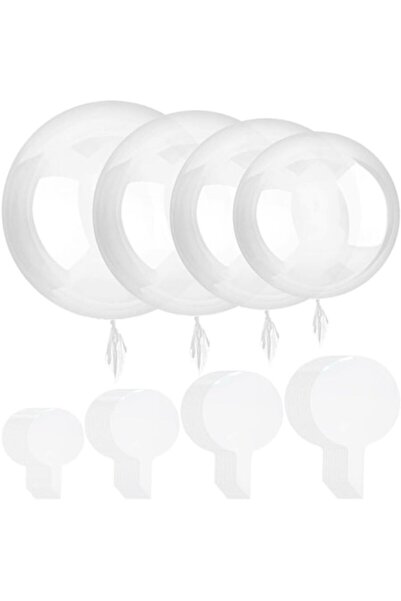 OEM Balon transparent din PVC cu bule, 61cm