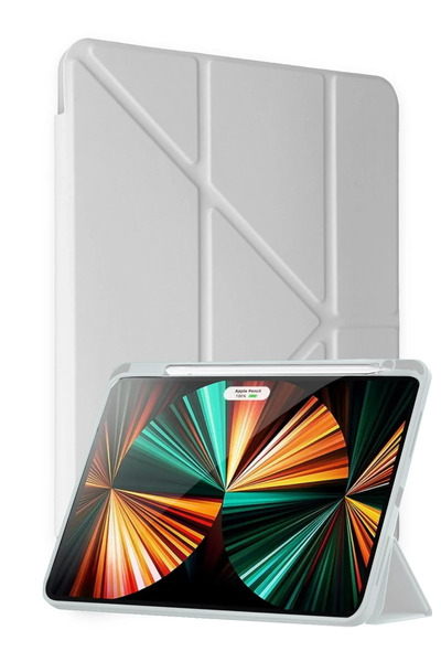 Huawei uryport MatePad Air 11.5 Kılıf Kalemlikli Mars Tablet Kılıfı - Gri