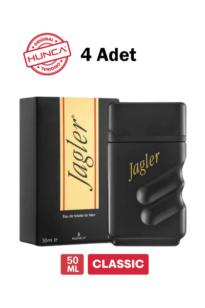 Jagler Classic Erkek Parfümü Edt 50 ml 4 Adet