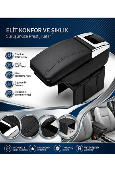 ÖZKAN TUNING AKSESUAR RENAULT CLİO 4 2012-2018+UNİVERSAL SÜRGÜLÜ KOLÇAK - KOL...