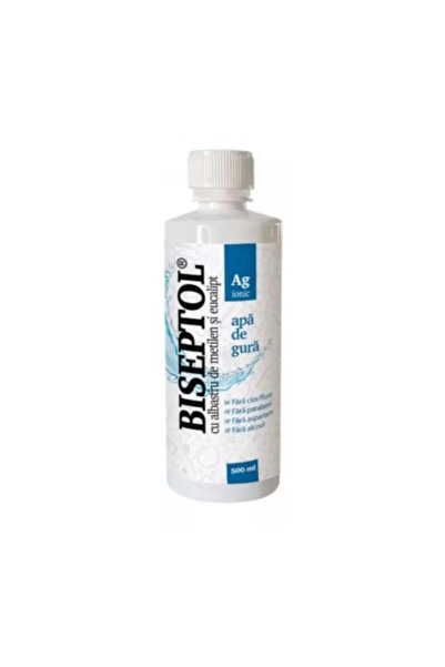 Dacia Plant Apa de Gura BiSeptol - cu Albastru de Metilen si Eucalipt, 480 ml