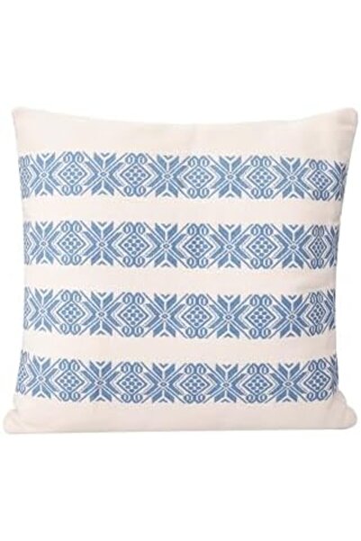 Yıldızan Chantilly Blue Woven Cotton Pillow 50X50Cm 931845