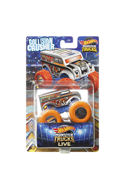 HOT WHEELS Monster Trucks Mașinuță de jucărie live - Zdrobitor de coliziuni