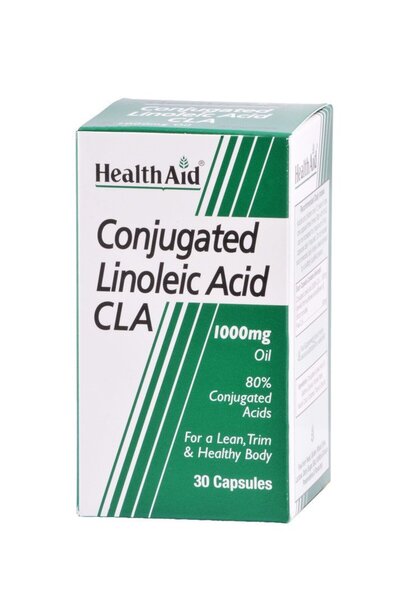 Health Aid Cla Conjugated Linoleic Acid 1000mg για Αδυνάτισμα, 30caps