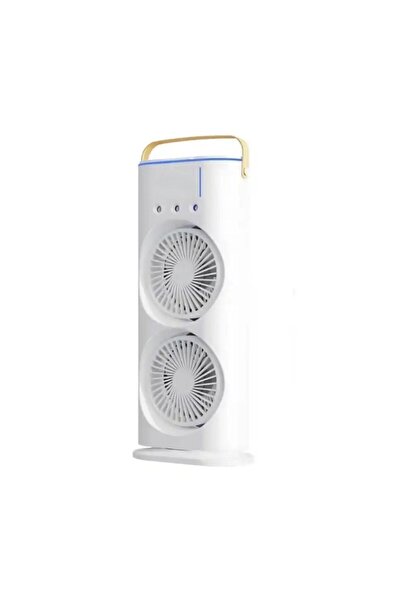 Tradeo Double Ended Spray Fan 2-in-1 Portable USB Rechargeable Mist Fan with ...