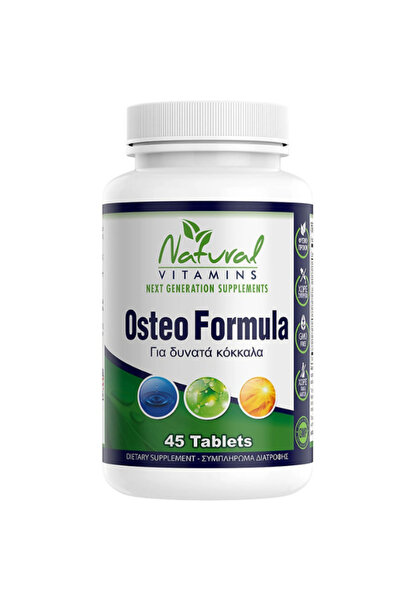 NATURAL VITAMINS Osteo Formula, 45tabs