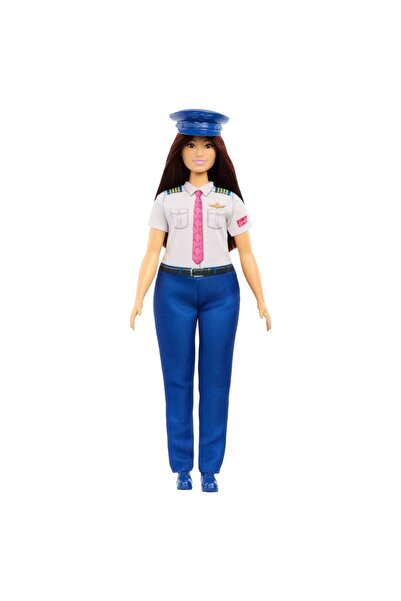 Barbie Kariyer Bebekleri Pilot Oyun Seti JKF75
