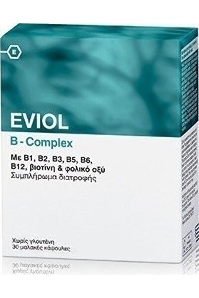 EVIOL B-Complex 30 Μαλακές Κάψουλες