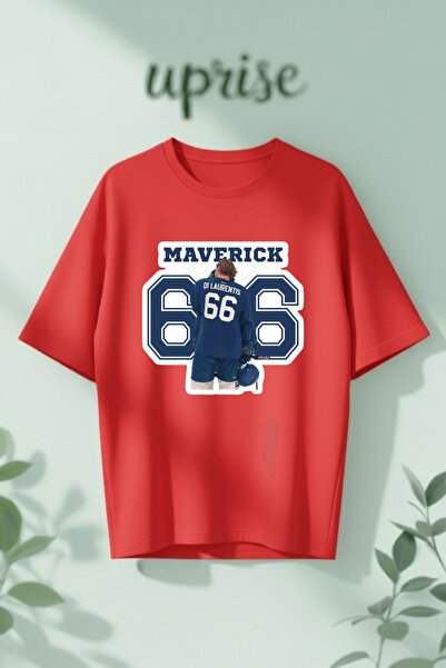 Vordevia Off Campus Maverick 66 Printed Cotton Oversize T-Shirt
