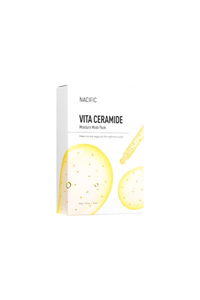 Nacific Nasivik brightening and exfoliating ceramide vita mask - 10 masks