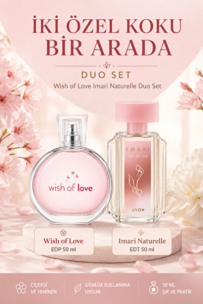 AVON Wish of Love Imari Naturelle Duo Set
