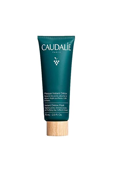 Caudalie Instant Detox Mask Μάσκα Αποτοξίνωσης με Ροζ Άργιλο, 75ml