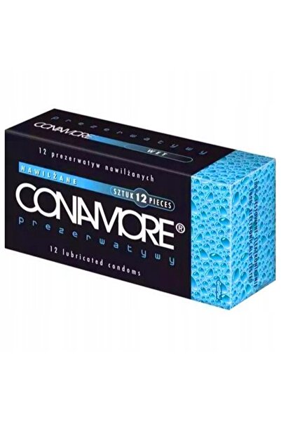Durex Set 12 prezervative, Conamore, Latex, 52 mm