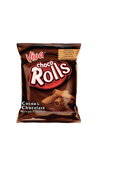 VİVA choco rolls 2bucati*100gr