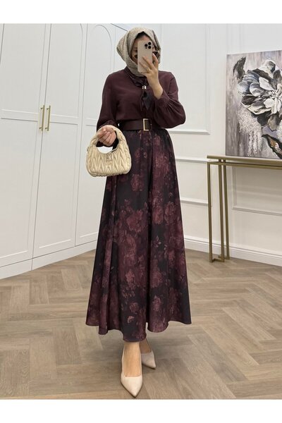 bezenstore ALYA FULARLI ETEKLİ TAKIM