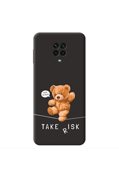 Other Xiaomi Redmi Note 9 Pro Take risk Black Colored Silicone TPU Θήκη