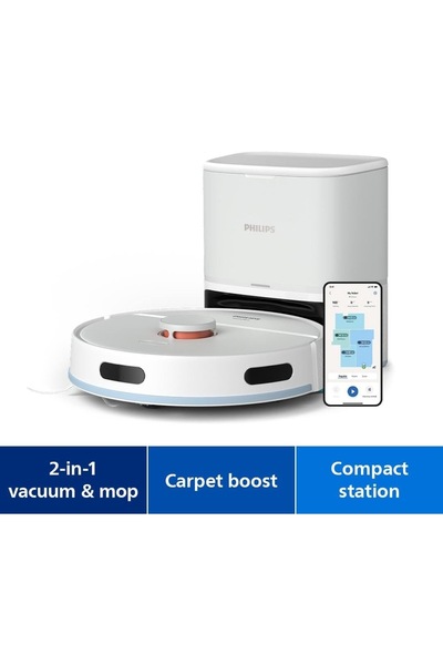 Philips ELVT Yeni En Güçlü İstasyonlu Otomatik Boşaltma 2000 Serisi Islak Kur...