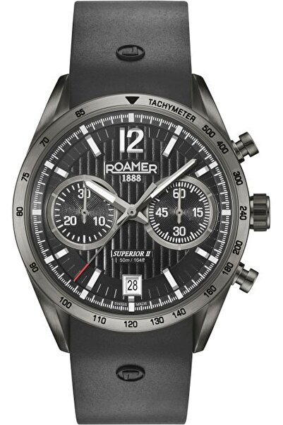 Roamer Ceas bărbătesc 510902 45 54 05, negru, sportiv.