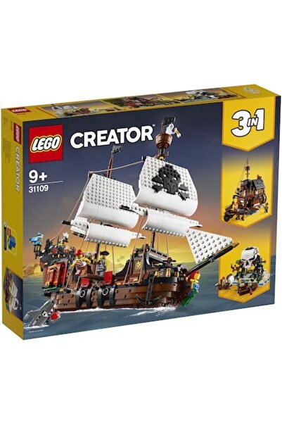 LEGO Creator 3 in 1 - Corabie de pirati 31109, 1264 piese