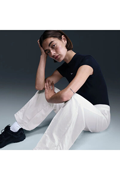 Nike Trend Woven MR Pant Kadın Beyaz Eşofman Altı