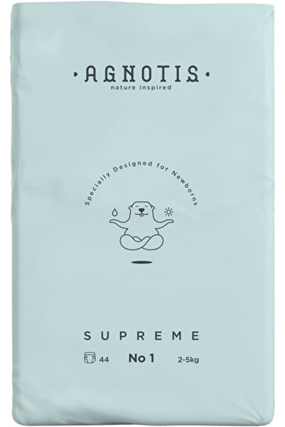 agnotis Shorten hypoallergenic Supreme Agnotis, size No.1, 2-5 kg, 44 pieces