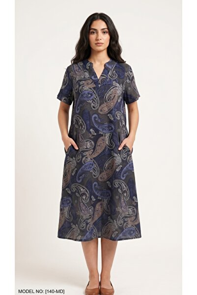TUFAHA Kashmiri Midi Shirt