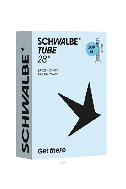 Schwalbe SCV15 Click Valf 60MM 28/700c İç Lastik 28 jant Yol Bisiklet İç Last...