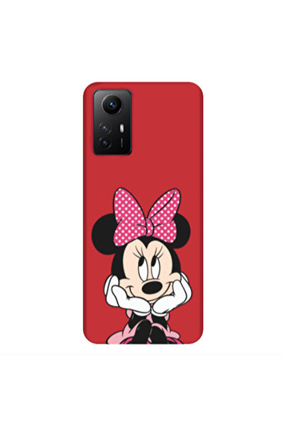 Other Xiaomi Redmi Note 12s Minnie 2 Red Colored Silicone TPU Θήκη