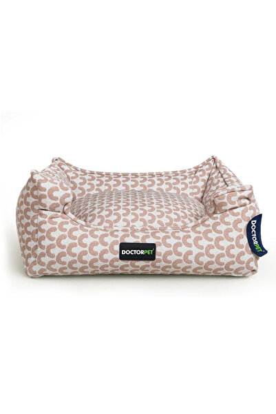 Doctor Pet Block Rectangle Pet Bed Small - Pink - Premium Waterproof Bed with...