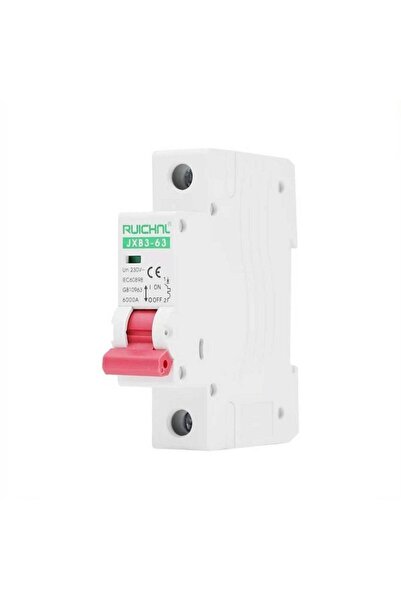 Tradesor Διακόπτης ασφαλείας ράγας - RXB3-63-16A-1P-6KA - 068561