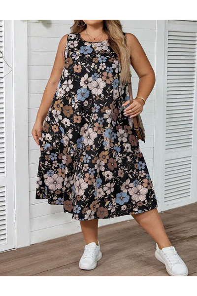 Evendi Rochie medie, Floral print