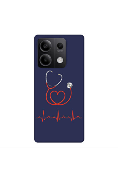 Other Xiaomi Redmi Note 13Pro 5G Stethoscope Dark blue Colored Silicone TPU Θήκη