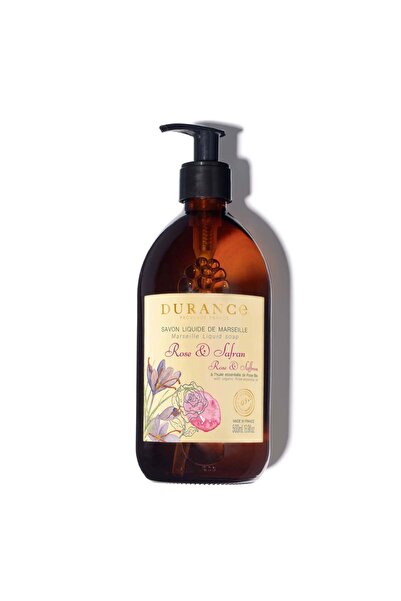 DURANCE Rose & Saffron - Marseille Liquid Soap 500 ml.