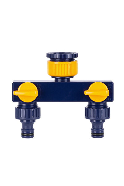 Strend Pro Splitter furtun Garden, 3/4-1”, comutator on/off, 2 cai