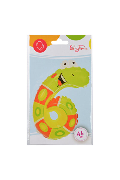 Party Time Balon foliowy 6, Party Time, multicolor, 36x46cm, pentru petrecere