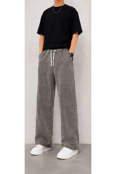 Generic Oversize Casual Jeans with a Baggy Fit, Premium Quality, 70% Cotton, ...