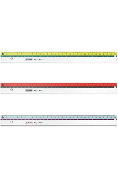 Herlitz Σετ 9 πλαστικών χαράκων Κωδικός: 11367992
