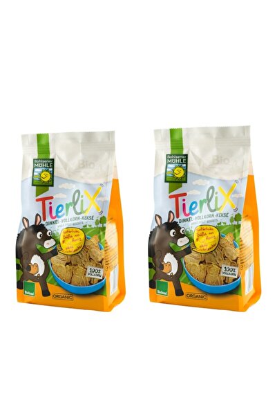 Bohlsener Muhle 2 x Tierlix Biscuiti bio cu grau spelta indulciti cu miere, 125g