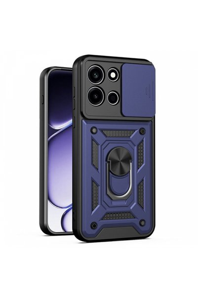 Techsuit Case for OnePlus Nord 6, Techsuit, Camshield, Blue