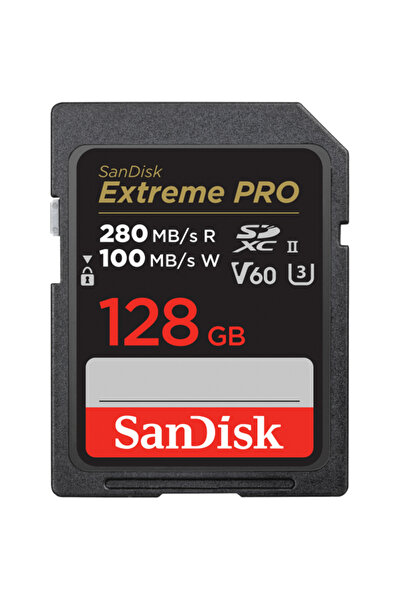SanDisk Card Memorie SDXC Extreme Pro, 128Gb, Clasa 10/ UHS-2 U3 SDSDXEP-128G...