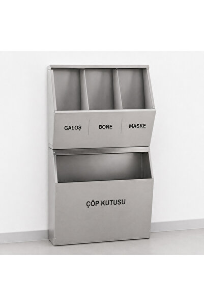 Neva Paslanmaz Üç Gözlü Galoş, Bone, Maske Dolabı Aparatı