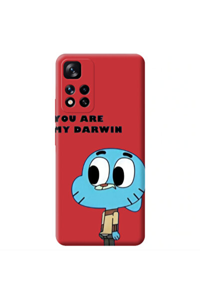 Other Xiaomi Redmi Note 11 Pro 5G You are my darwin Red Colored Silicone TPU ...