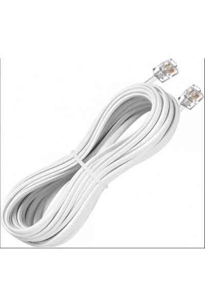 FUJISHKA Telephone Landline Extension Cord Cable 3M Landline Wire with Standa...