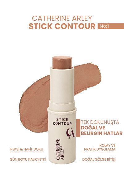 Catherine Arley KREM KONTÜR STICK CONTOUR 01 COOL BEIGE