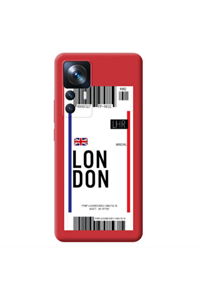 Other Xiaomi Mi 12T London Arrival Red Colored Silicone TPU Θήκη