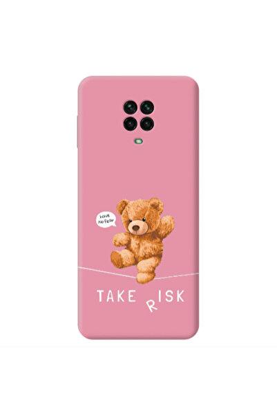 Other Xiaomi Redmi Note 9 Pro Take risk Pink Colored Silicone TPU Θήκη