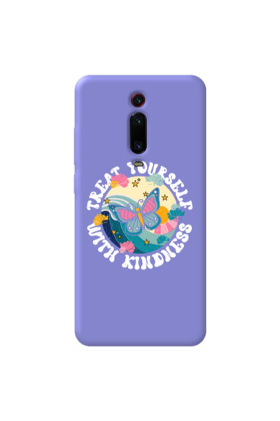 Other Xiaomi Mi 9T Pro Kindless Yourself Purple Colored Silicone TPU Θήκη