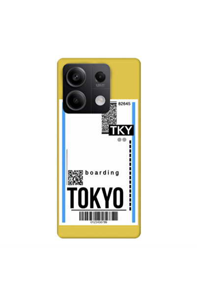 Other Xiaomi Redmi Note 13Pro 5G Tokyo Boarding Yellow Colored Silicone TPU Θήκη
